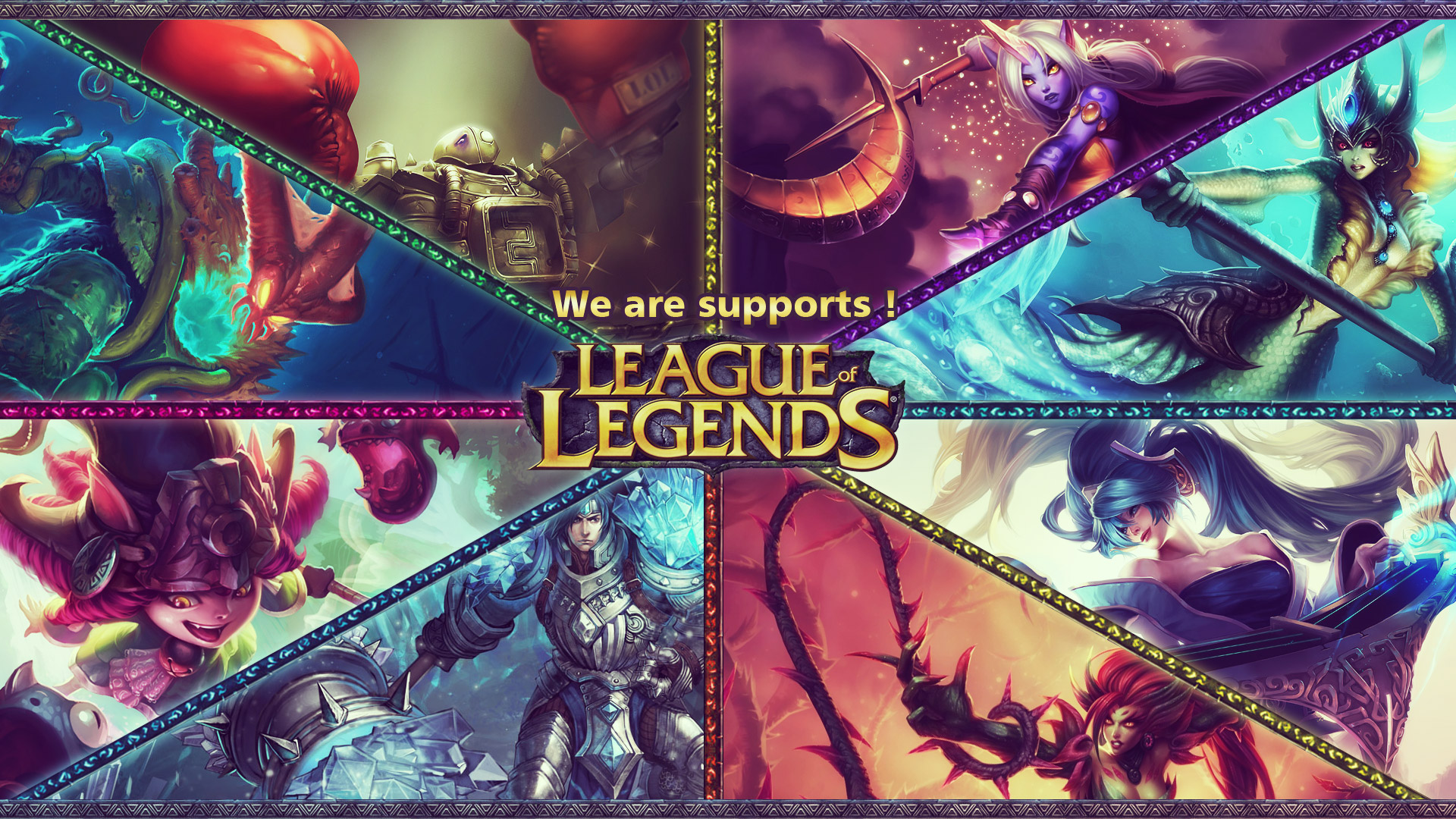 League of Legends Supports wallpaper