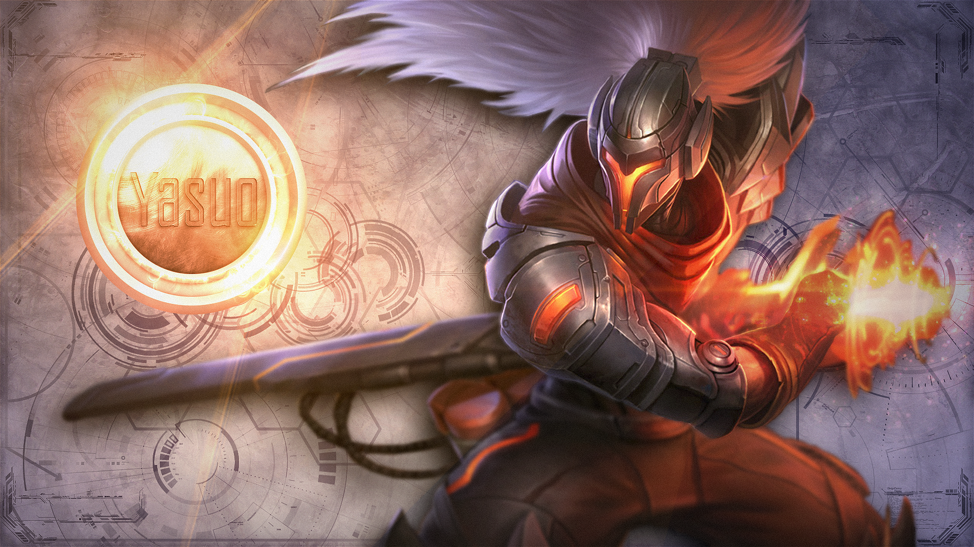PROJECT: Yasuo wallpaper