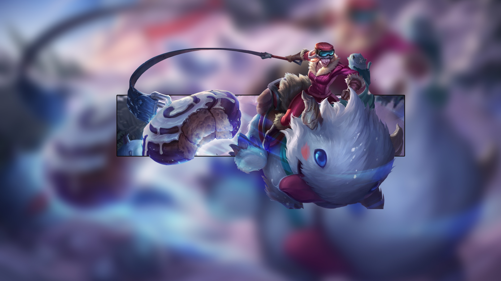 Poro Rider Sejuani | LoLWallpapers