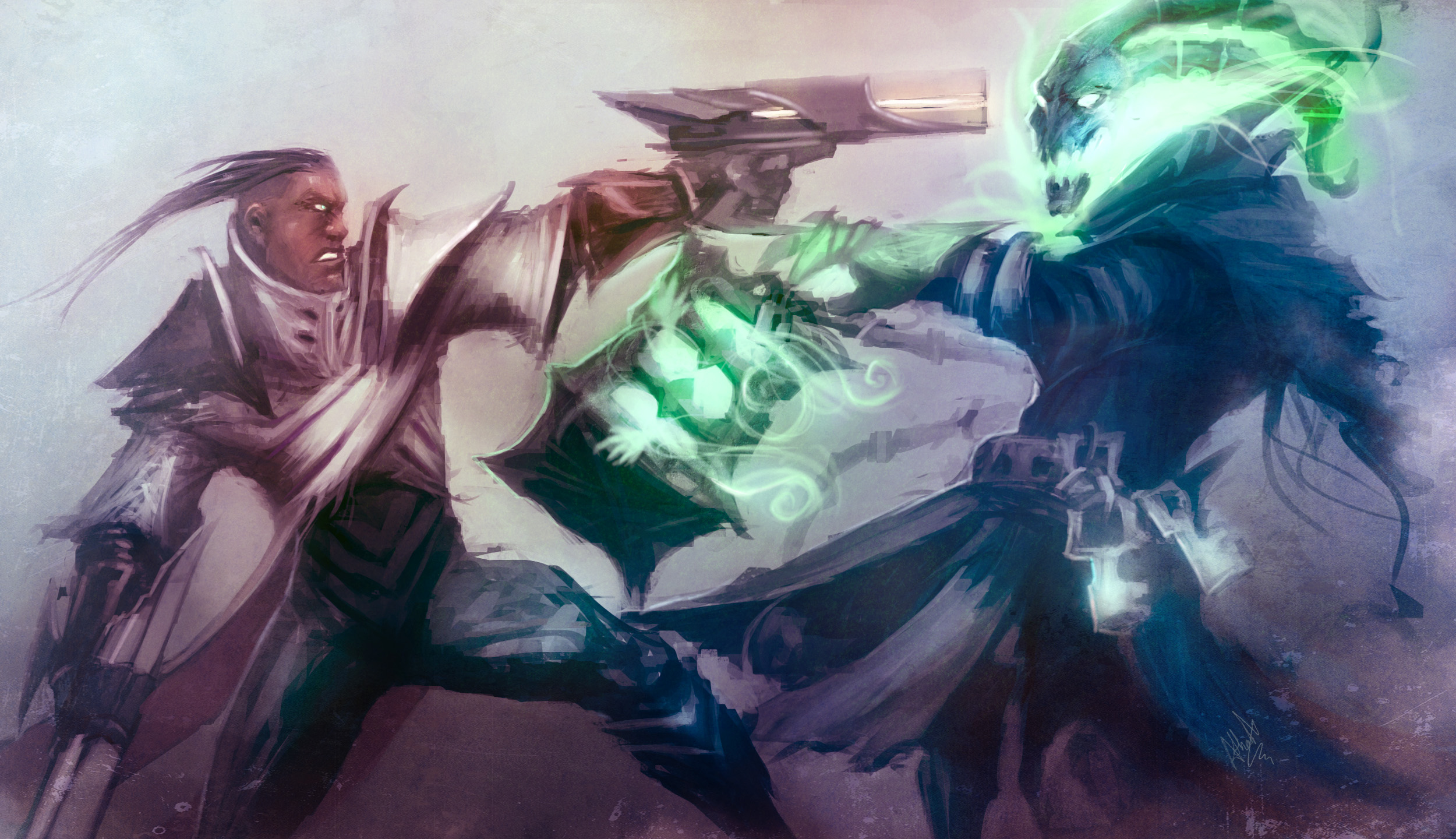 Lucian Vs Thresh Lolwallpapers Images, Photos, Reviews
