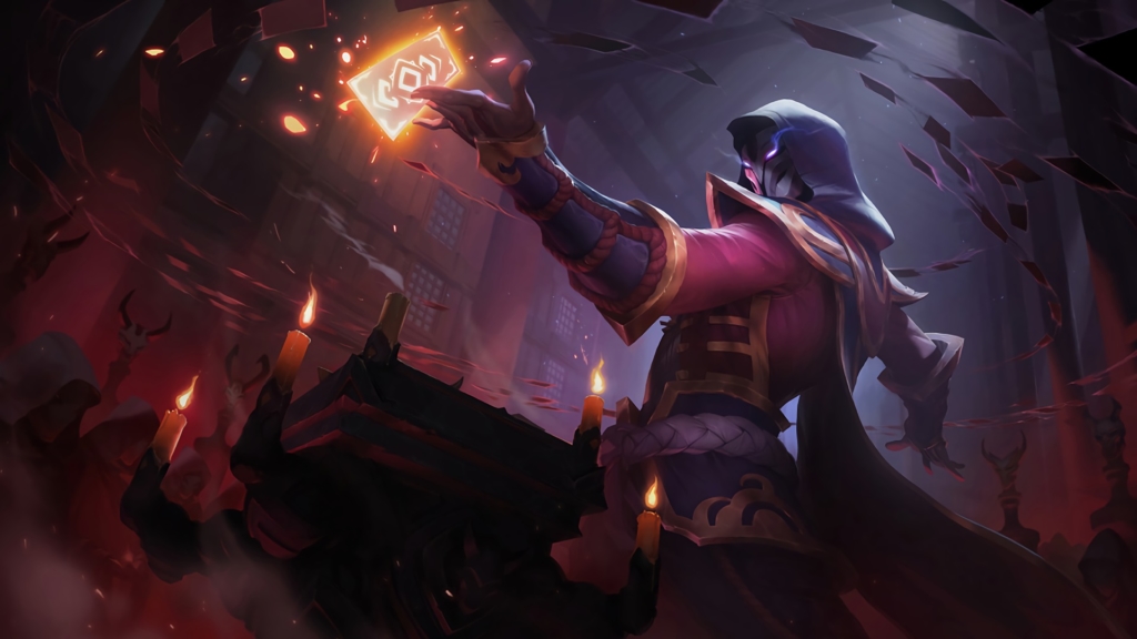 Blood Moon Twisted Fate wallpaper
