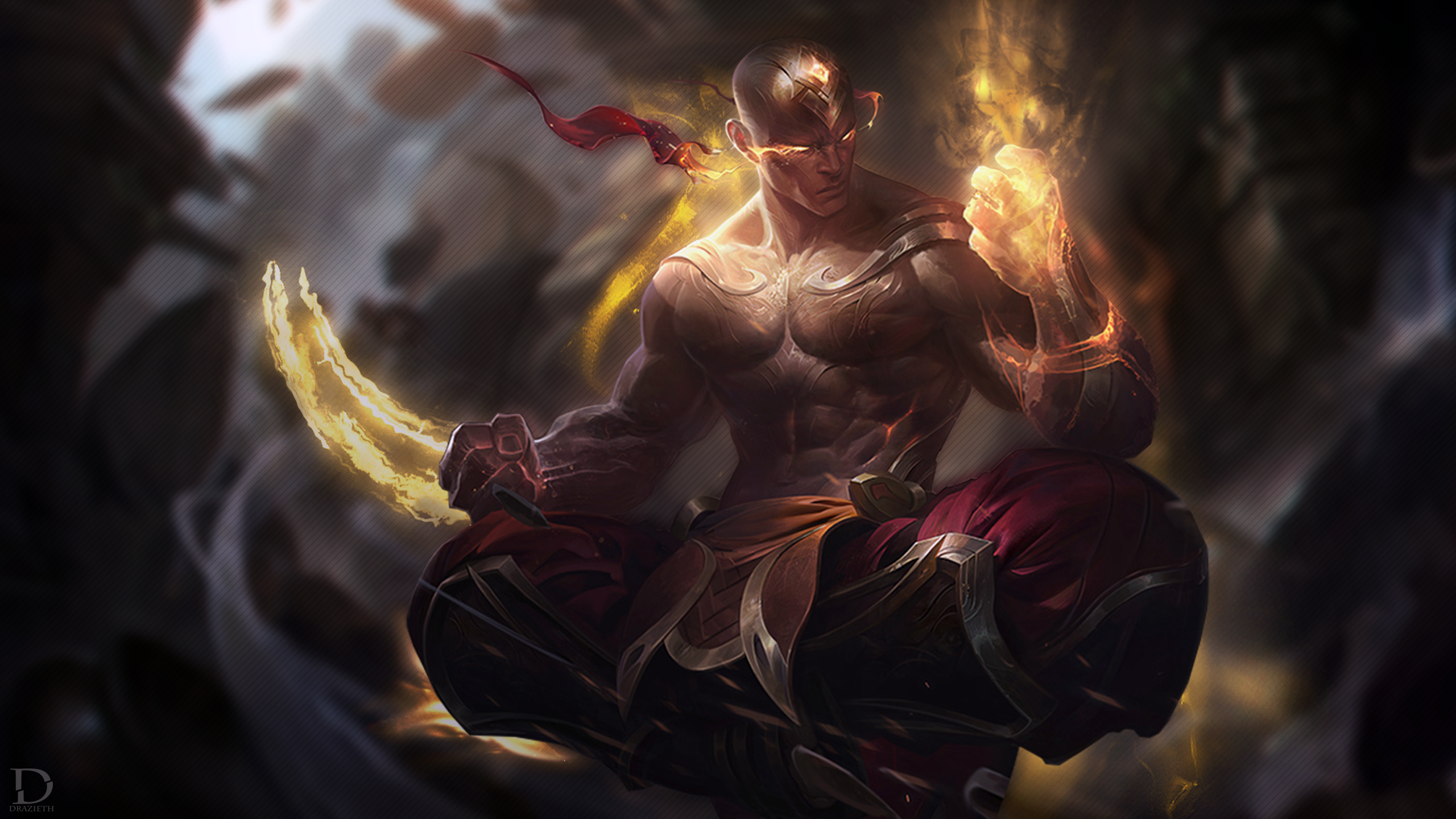 league of legends background lee sin