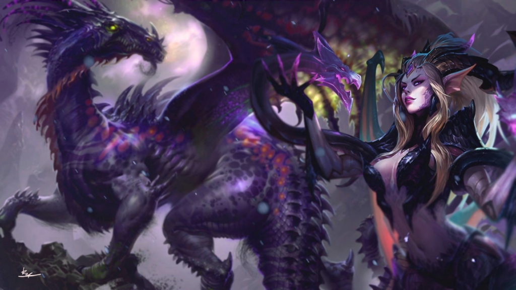 Dragon Sorceress Zyra wallpaper